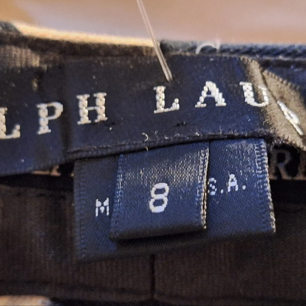 RALPH LAUREN | Black/CreamFloral Pants